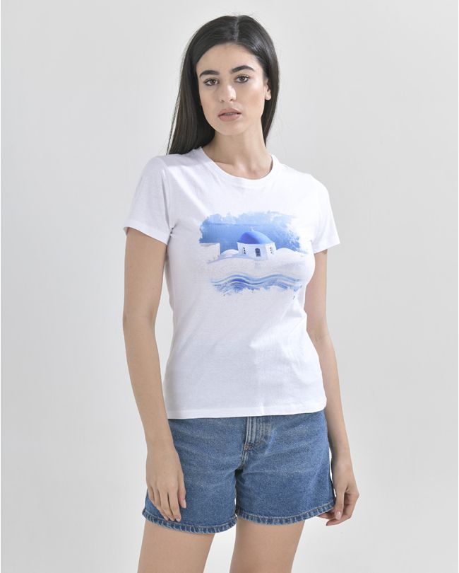 ΜΠΛΟΥΖΑΚΙ ΛΕΥΚΟ ΕΚΚΛΗΣΙΑ M/L (100% COTTON)