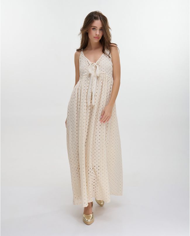 ΦΟΡΕΜΑ ΜΑΚΡΥ ΑΜΑΝΙΚΟ ΣΕ ΕΚΡΟΥ ΧΡΩΜΑ ONE SIZE (100% COTTON)