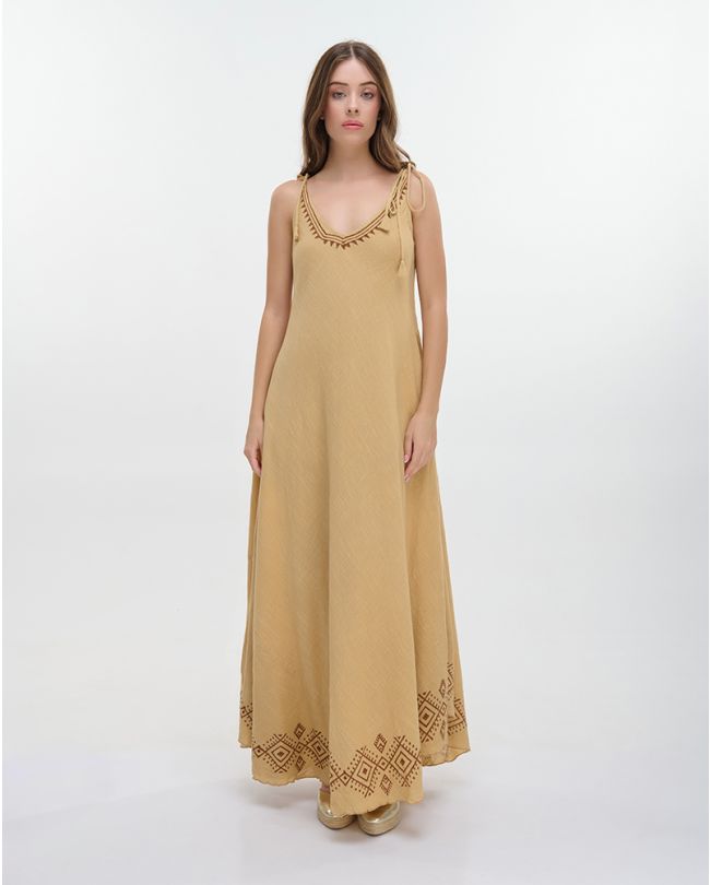 ΦΟΡΕΜΑ ΜΑΚΡΥ ΑΜΑΝΙΚΟ ΜΠΕΖ ONE SIZE (100% COTTON)