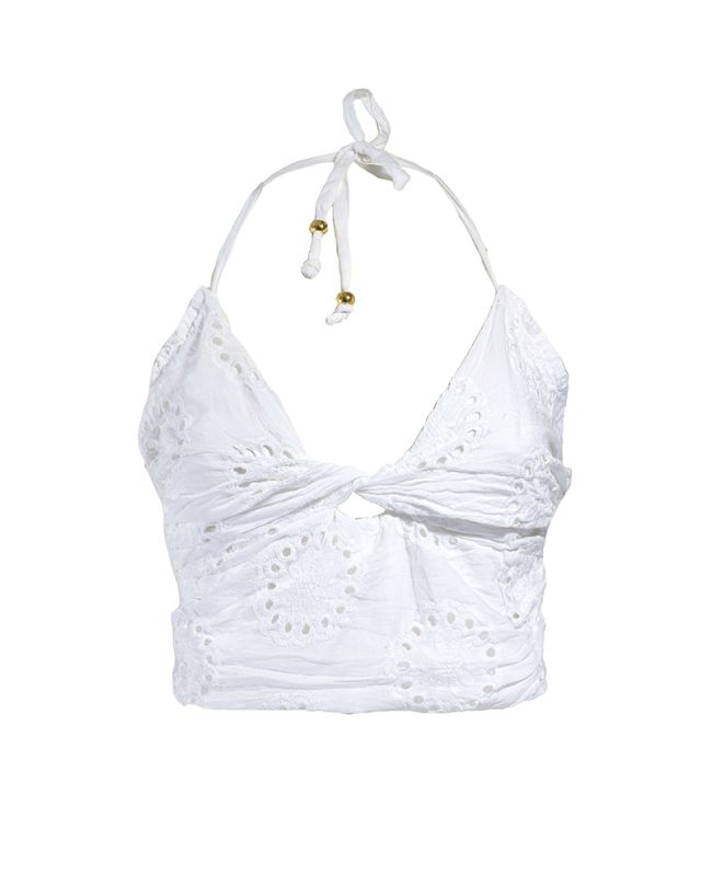 TOP KIPPUR IN WHITE COLOR ONE SIZE (100% COTTON)