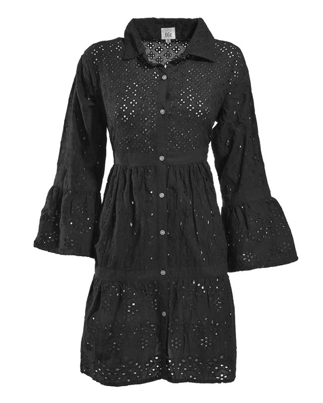 ΦΟΡΕΜΑ/ΠΟΥΚΑΜΙΣΑ ΣΕ ΜΑΥΡΟ ΧΡΩΜΑ ONE SIZE (100% COTTON)