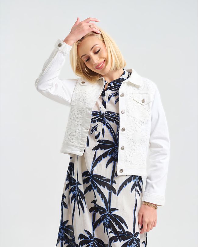 ΤΖΙΝ ΜΠΟΥΦΑΝ ΣΕ ΛΕΥΚΟ ΧΡΩΜΑ S/M ( 100% COTTON)