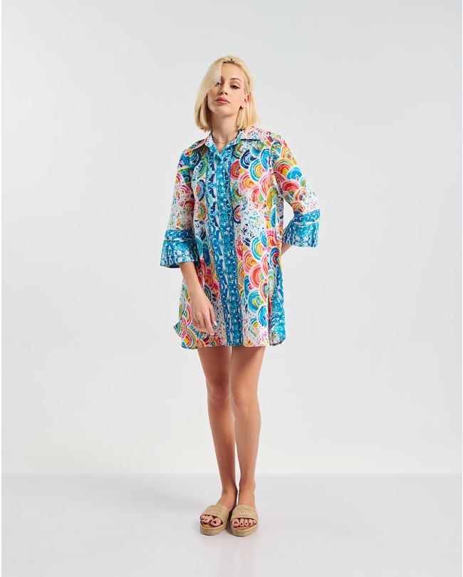 ΠΟΥΚΑΜΙΣΑ ''RAINBOW'' S/M ( 100% COTTON)