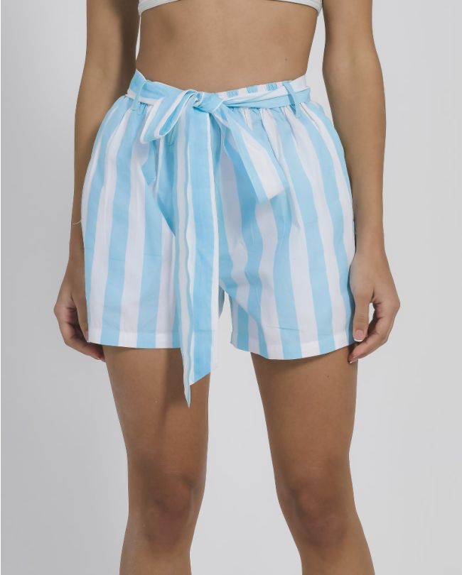 ΣΟΡΤΣΑΚΙ ΓΑΛΑΖΙΟ ΡΙΓΕ S/M  (100 % COTTON)