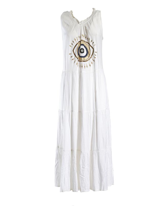 ΦΟΡΕΜΑ ΜΑΚΡΥ ΑΜΑΝΙΚΟ ΛΕΥΚΟ ΜΑΤΙ ONE SIZE (100% VISCOSE)