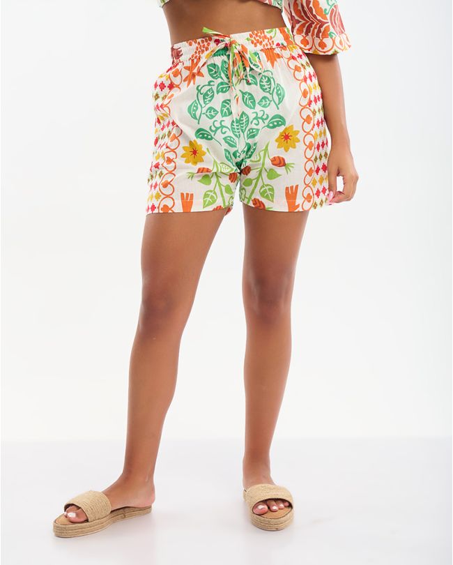 ΣΟΡΤΣ ΠΟΛΥΧΡΩΜΟ ΜΕ ΠΑΠΑΓΑΛΟΥΣ ONE SIZE (100% COTTON)