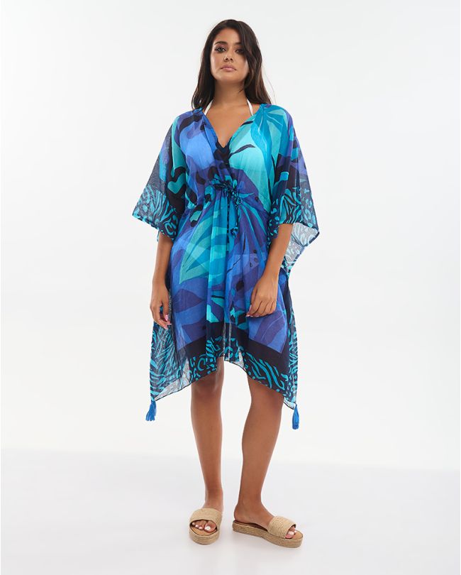 ΚΑΦΤΑΝΙ ΜΕ ΖΩΝΑΚΙ ΜΠΛΕ ONE SIZE (100% COTTON)