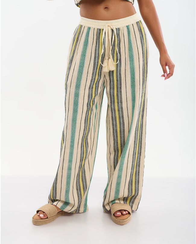 ΠΑΝΤΕΛΟΝΑ ΣΕ ΜΠΕΖ/ΠΡΆΣΙΝΟ/ΜΑΥΡΟ ONE SIZE (100% COTTON)