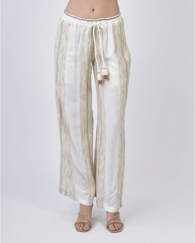 ΠΑΝΤΕΛΟΝΑ ΕΚΡΟΥ/ΜΠΕΖ ONE SIZE  (100% RAYON)