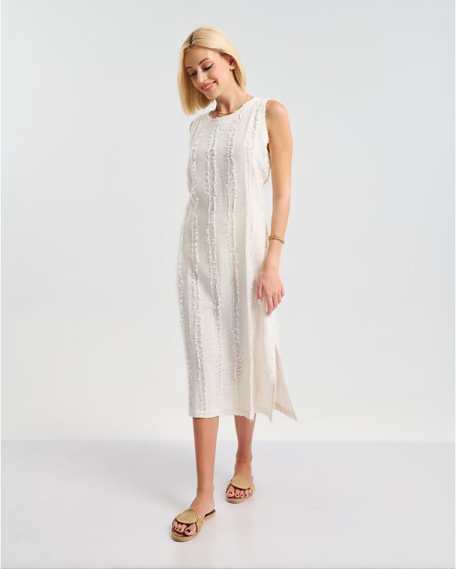 ΛΕΥΚΌ ΦΟΡΕΜΑ ΑΜΑΝΙΚΟ ONE SIZE ( 100% COTTON)