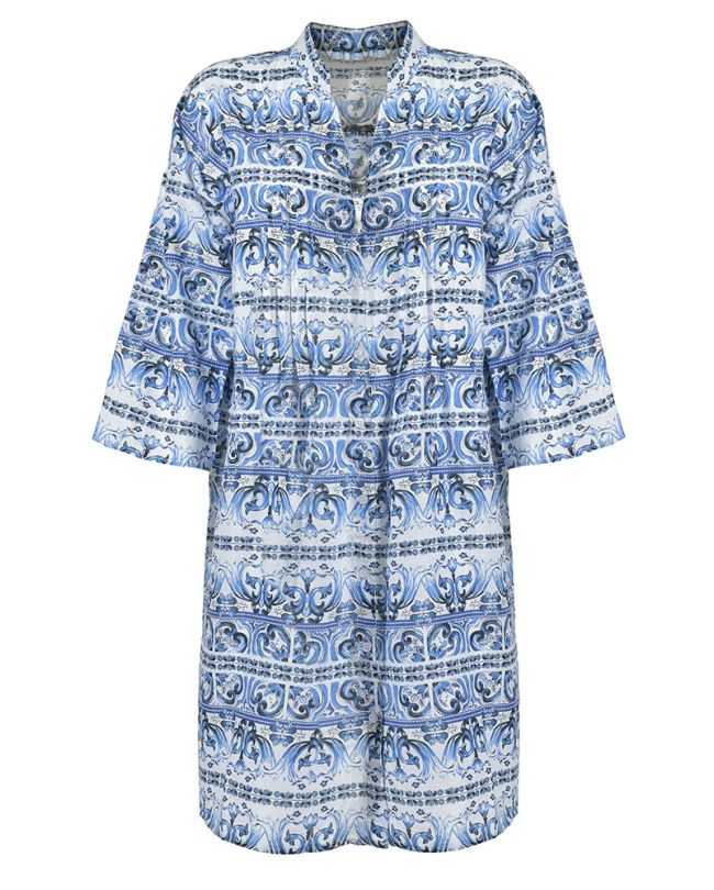 ΠΟΥΚΑΜΙΣΑ ΜΠΛΕ/ΛΕΥΚΟ M/L (100% COTTON)