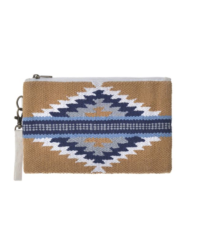 FABRIC BAG WHITE / BROWN / BLUE (100% COTTON)