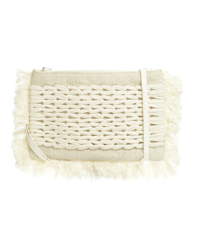 MINI BAG/CLUTCH IN BEIGE COLOR 12Χ8 (100% COTTON)