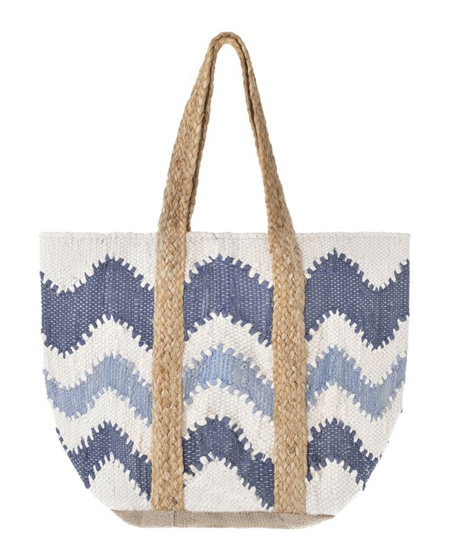 ΥΦΑΣΜΑΤΙΝΗ ΤΣΑΝΤΑ ΣΕ ΜΠΛΕ/ΕΚΡΟY ΑΠΟΧΡΩΣΕΙΣ 