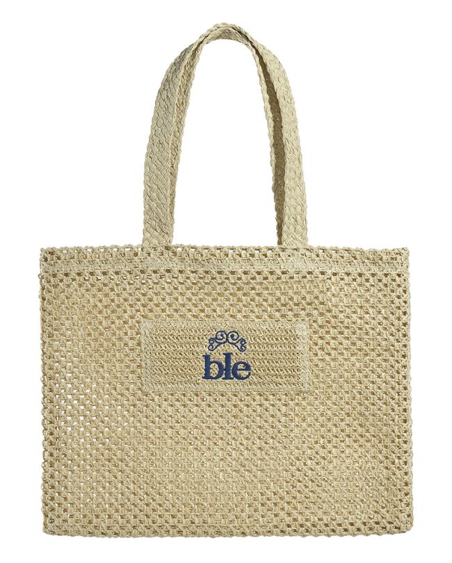 PAPER BAG IN ECRU COLOR 45Χ2Χ50