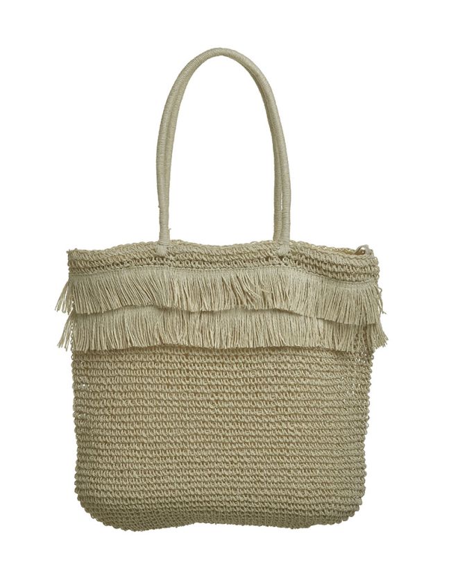 JUTE BAG IN BEIGE COLOR 48X10X46/70 (100% PAPER)