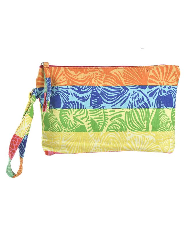 FABRIC MINI BAG RAINBOW (50%COTTON 50% POLYESTER)