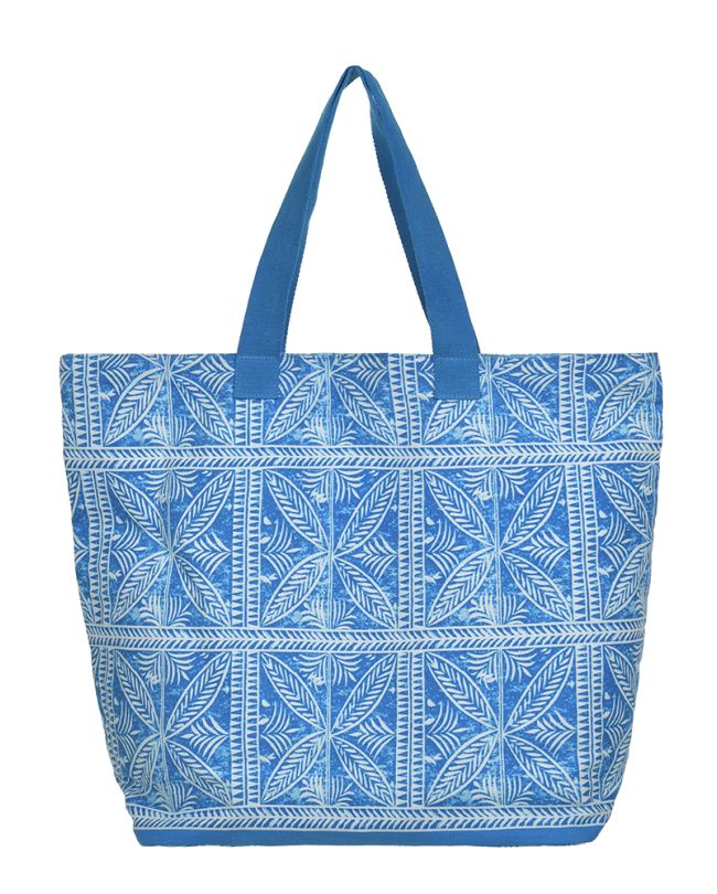 FABRIC BAG IN TURQUOISE COLOR (60%COTTON 40% POLYESTER)