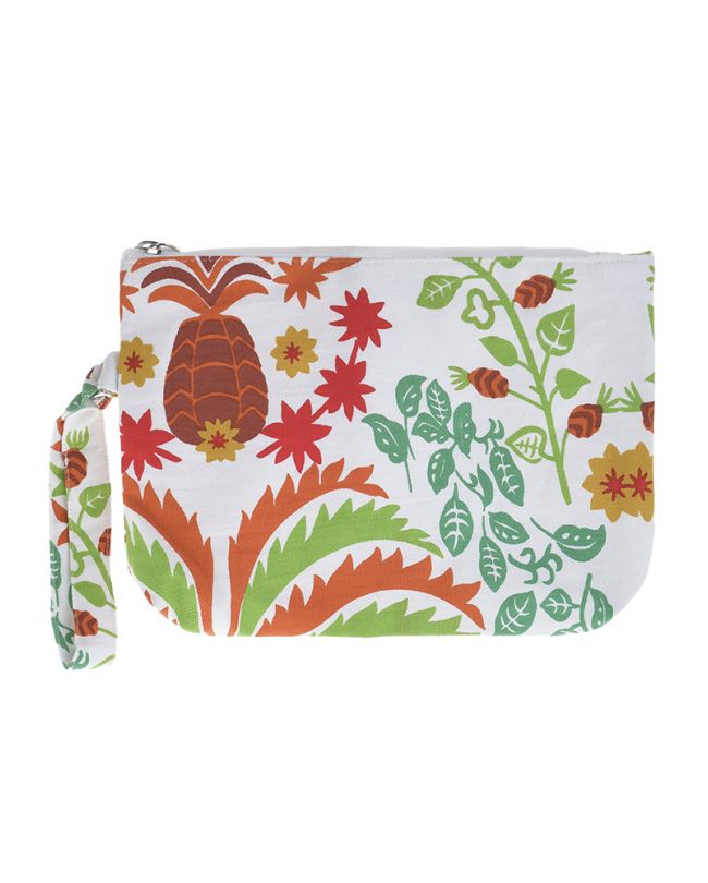 ΤΣΑΝΤΑΚΙ ΥΦΑΣΜΑΤΙΝΟ ΠΟΛΥΧΡΩΜΟ ΜΕ ΠΑΠΑΓΑΛΟΥΣ (50%COTTON 50% POLYESTER)