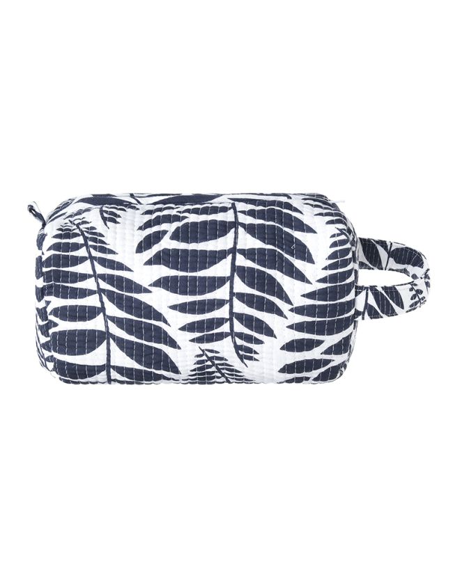 ΤΣΑΝΤΑΚΙ ΥΦΑΣΜΑΤΙΝΟ ΜΑΥΡΟ/ΛΕΥΚΟ 22X10X10 (50%COTTON 50% POLYESTER)