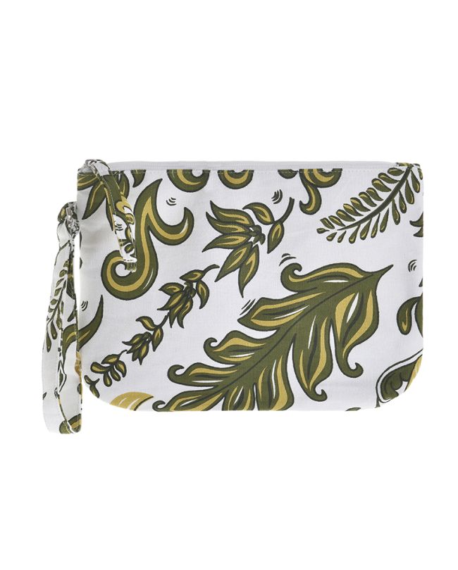 ΤΣΑΝΤΑΚΙ ΥΦΑΣΜΑΤΙΝΟ ΠΡΑΣΙΝΟ/ΛΕΥΚΟ (50% COTTON 50% POLYESTER)