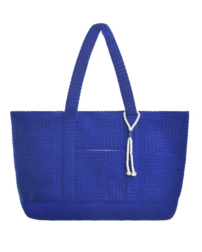 FABRIC BAG IN BLUE COLOR (100% POLYESTER)