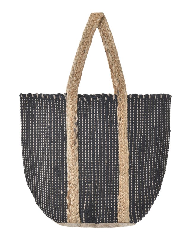 ΤΣΑΝΤΑ ΑΠΟ ΓΙΟΥΤΑ ΜΑΥΡΗ 32X40X28 (100% ΓΙΟΥΤΑ)