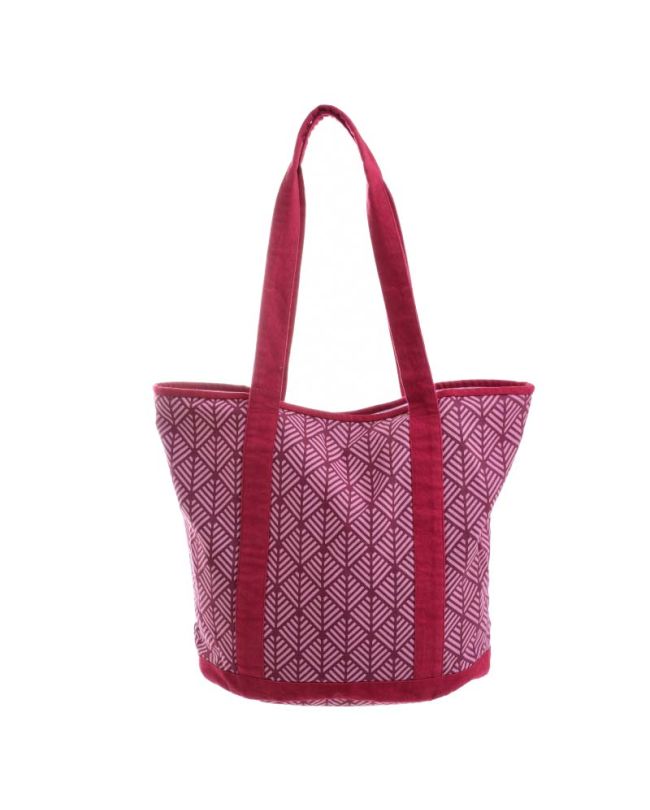 FABRIC BAG IN RED COLOR (100% COTTON) 45Χ22Χ40/68