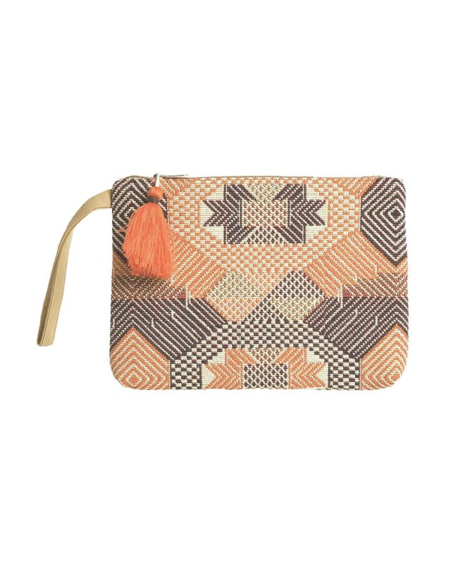 ΤΣΑΝΤΑKI ΥΦΑΣΜΑΤΙΝΟ ΣΕ ΚΑΦΕ ΧΡΩΜΑ (65% COTTON 35% POLYESTER)