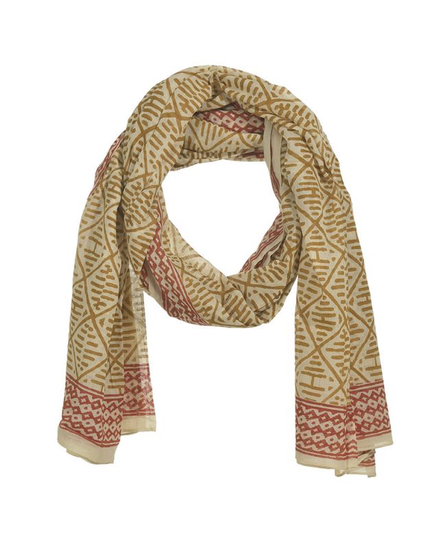 ΦΟΥΛΑΡΙ/ΠΑΡΕΟ ΜΟΥΣΤΑΡΔΙ/ΚΟΚΚΙΝΟ 100X180(100%COTTON)