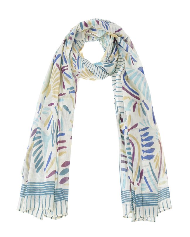 ΦΟΥΛΑΡΙ/ΠΑΡΕΟ ΕΚΡΟΥ ΜΕ ΤΥΡΚΟΥΑΖ/ΚΙΤΡΙΝΑ ΣΧΕΔΙΑ 100X180 (100% COTTON)