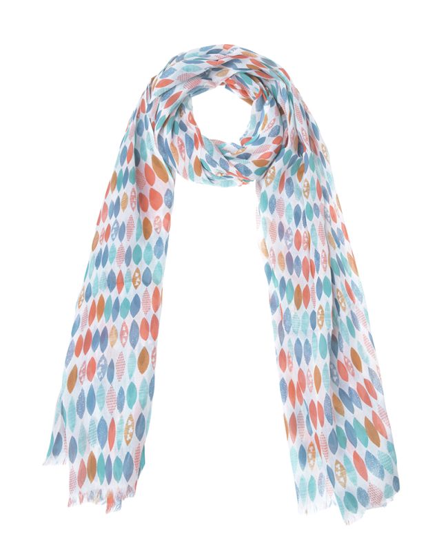 ΦΟΥΛΑΡΙ/ΠΑΡΕΟ ΣΕ ΤΥΡΚΟΥΑΖ/ΠΟΡΤΟΚΑΛΙ/ΜΟΥΣΤΑΡΔΙ 100Χ180 (100% COTTON)