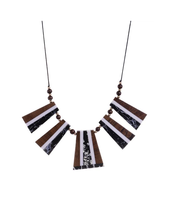 ΚΟΛΙΕ ΞΥΛΙΝΟ ΑΣΠΡΟΜΑΥΡΟΙ ΡΟΜΒΟΙ 25X22