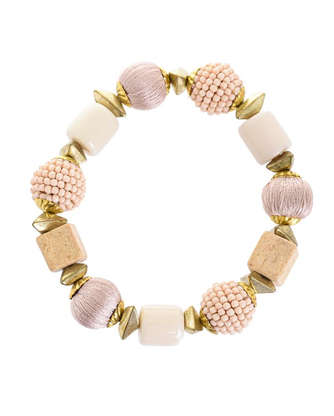 BΡΑΧΙΟΛΙ ΣΕ ΜΠΕΖ/ΚΑΦΕ ΧΡΩΜΑ ΜΕ ΠΕΤΡΕΣ Φ7Χ1