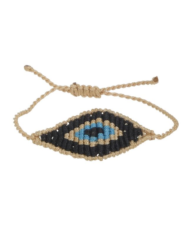 ΒΡΑΧΙΟΛΙ ΠΛΕΚΤΟ ΜΑΥΡΟ/ΜΠΕΖ ΜΑΤΙ Φ7Χ2