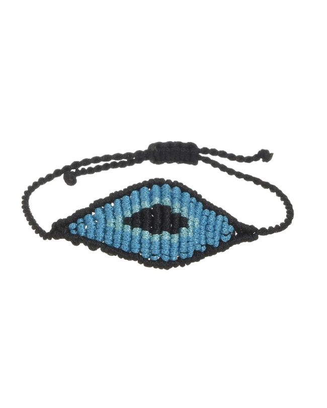 ΒΡΑΧΙΟΛΙ ΠΛΕΚΤΟ ΜΑΥΡΟ/ΤΥΡΚΟΥΑΖ ΜΑΤΙ Φ7Χ2