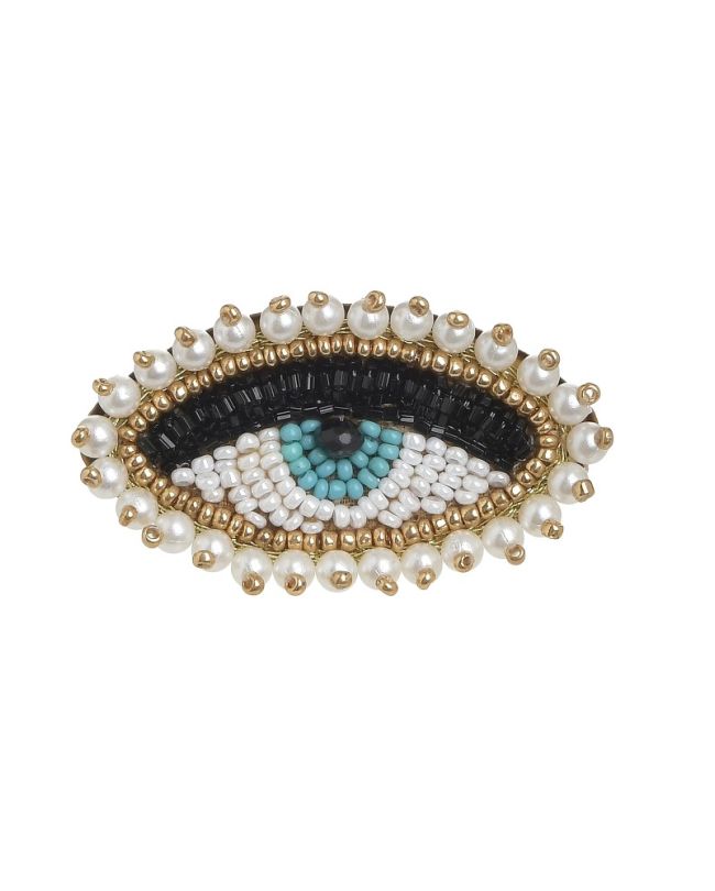 RING ''EYE WITH BEADS AND PEARLS 5Χ2