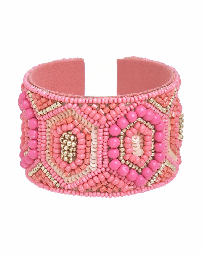 ΒΡΑΧΙΟΛΙ ΣΕ ΡΟΖ ΧΡΩΜΑ ΜΕ ΣΧΕΔΙΑ