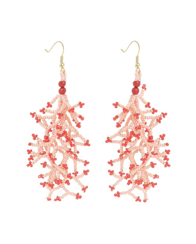 ΣΚΟΥΛΑΡΙΚΙΑ ΣΕ ΚΟΚΚΙΝΟ/ΡΟΖ ΧΡΩΜΑ ΜΕ ΧΑΝΤΡΕΣ