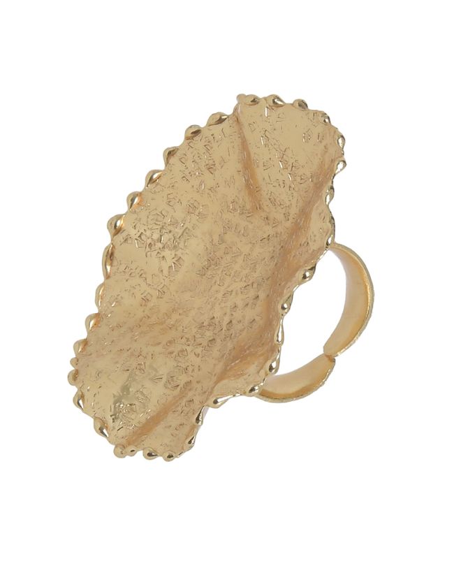 ROUND RING IN GOLD COLOR (100% BRASS)