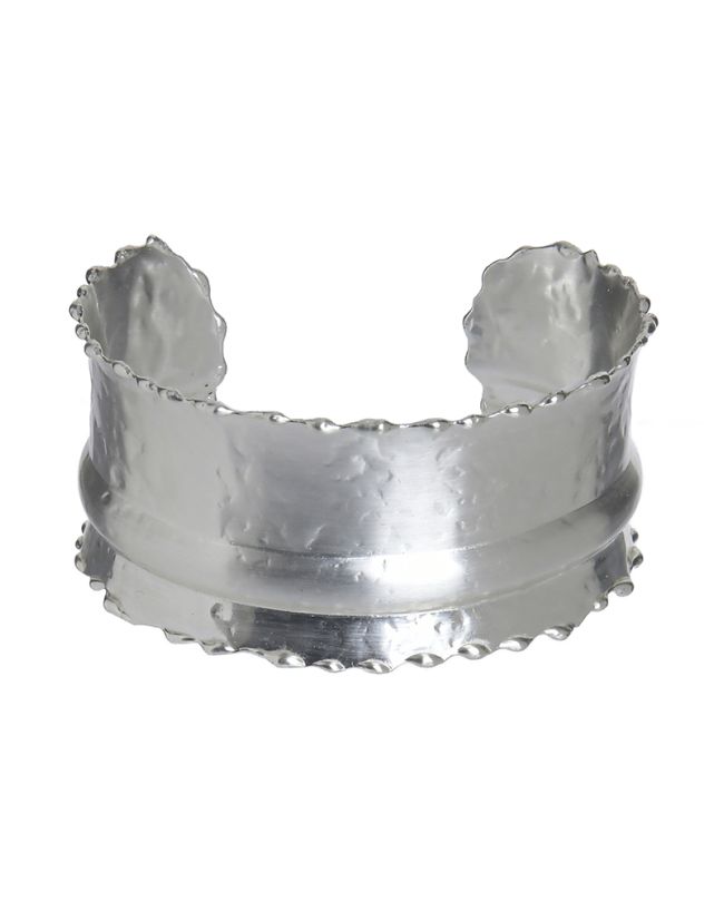 MINIMAL BRACELET IN SILVER COLOR (100% BRASS)