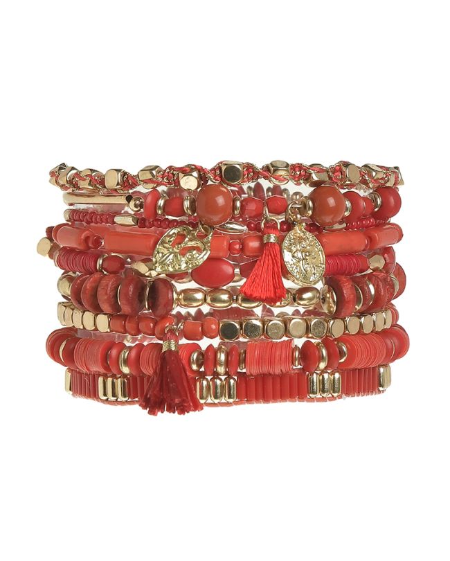 S/9 BRACELET IN RED COLOR