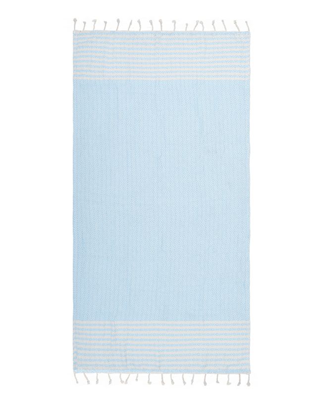 ΠΕΤΣΕΤΑ PESTEMAL ΣΕ ΓΑΛΑΖΙΟ ΧΡΩΜΑ 90X180 (100% COTTON)