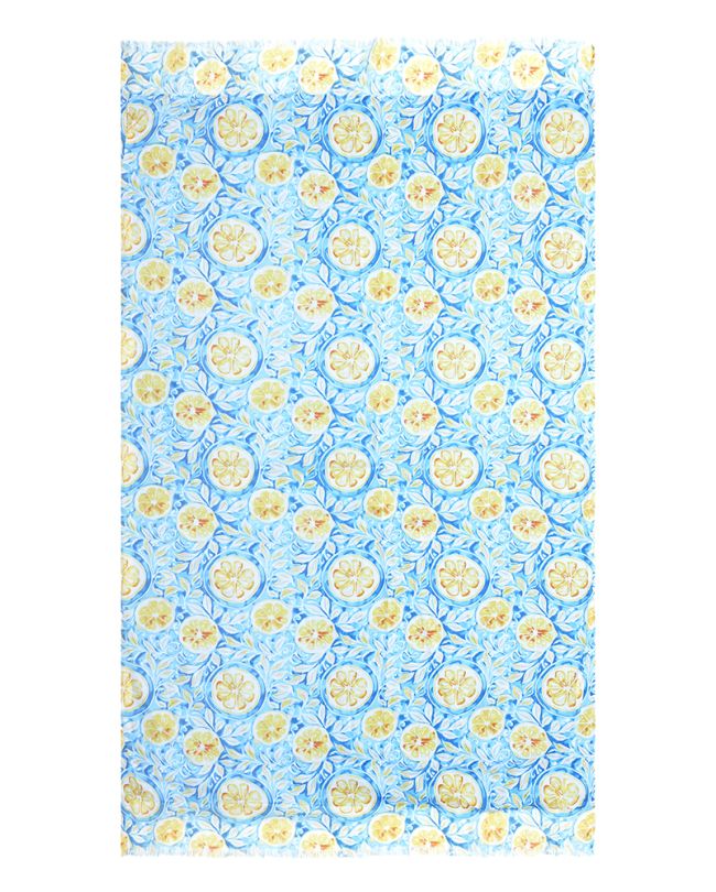 ΠΕΤΣΕΤΑ ΔΙΠΛΗΣ ΟΨΗΣ ΤΥΡΚΟΥΑΖ ΜΕ ΚΙΤΡΙΝΑ ''ΛΟΥΛΟΥΔΙΑ'' (50% COTTON 50% POLYESTER)