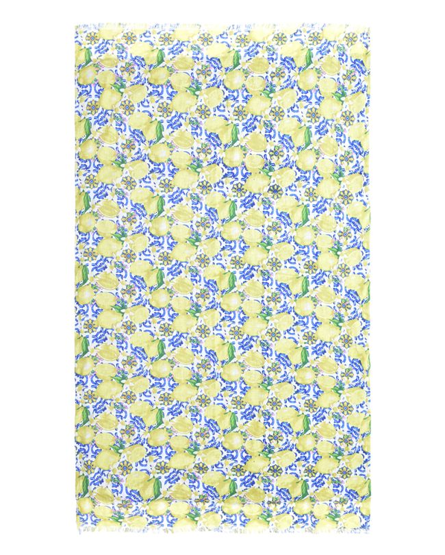 ΠΕΤΣΕΤΑ ΔΙΠΛΗΣ ΟΨΗΣ ΛΕΥΚΟ/ΚΙΤΡΙΝΟ/ΜΠΛΕ   (50% COTTON 50% POLYESTER)