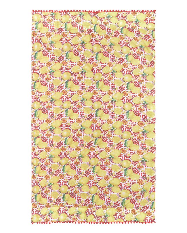 ΠΕΤΣΕΤΑ ΔΙΠΛΗΣ ΟΨΗΣ ΛΕΥΚΟ/ΚΙΤΡΙΝΟ/ΚΟΚΚΙΝΟ   (50% COTTON 50% POLYESTER)