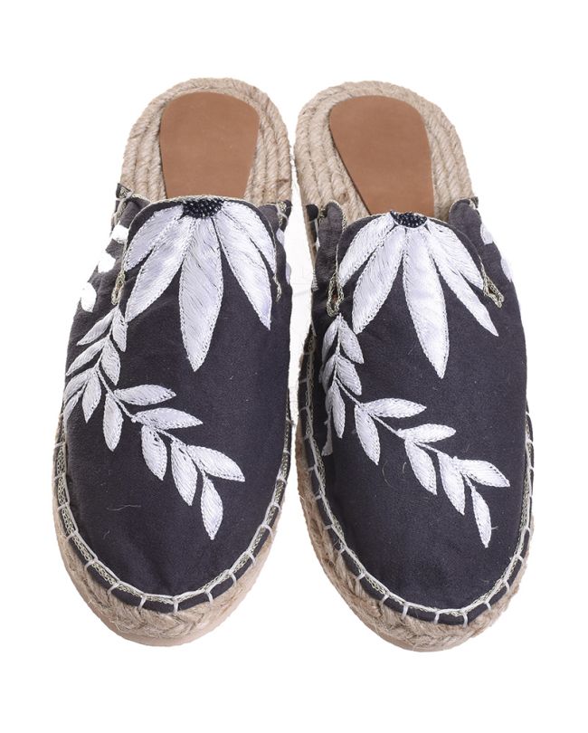 MULE EMBROIDERED ESPANDRILLES (EU 41)