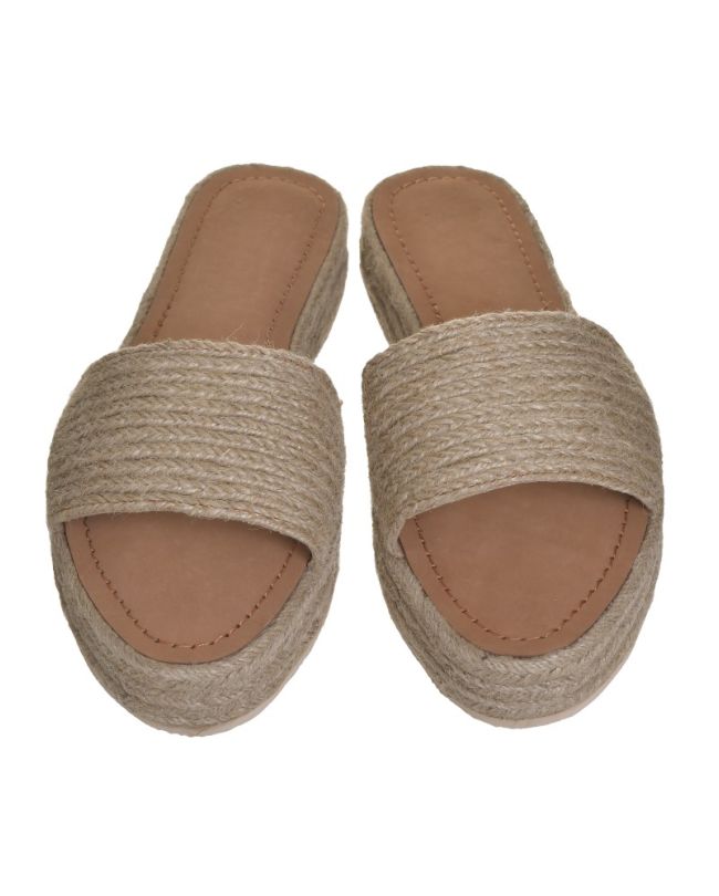 LEATHER SANDAL WITH ROPE(EU 37)