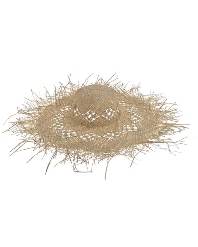 RAFFIA STRAW HAT (RAFFIA GRASS)