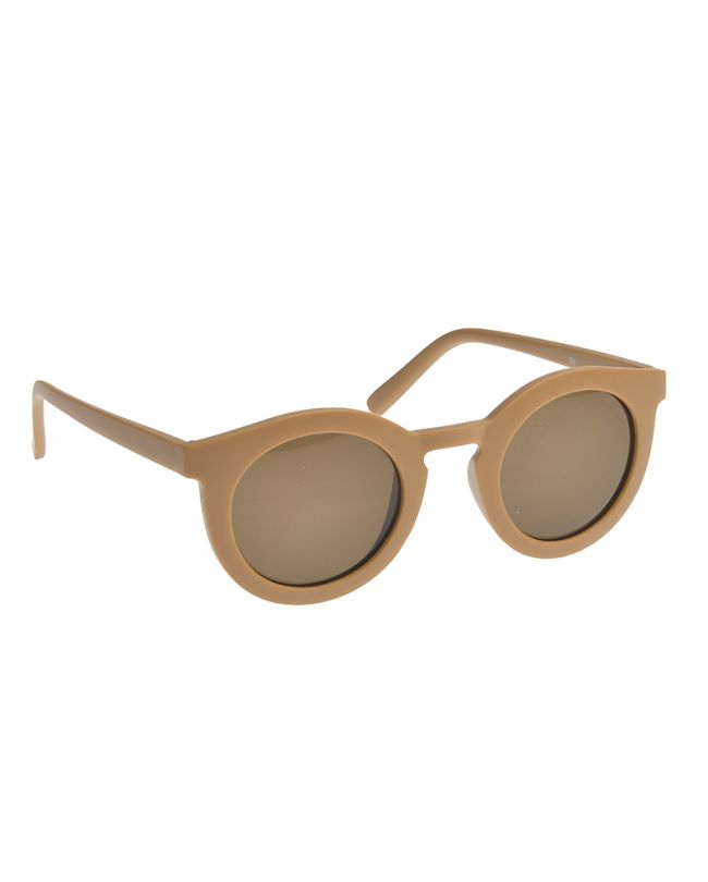 SUNGLASSES IN MUSTARD COLOR MATTE LOOK UV400